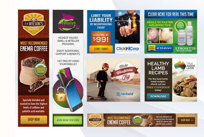 Design 6 Professional Banner Ads By Miss Jade