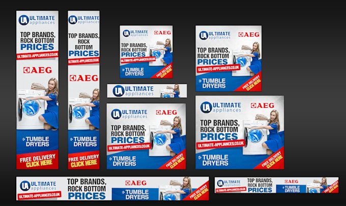 Design Unique Creative Cool Awesome Professional Banner Ads By