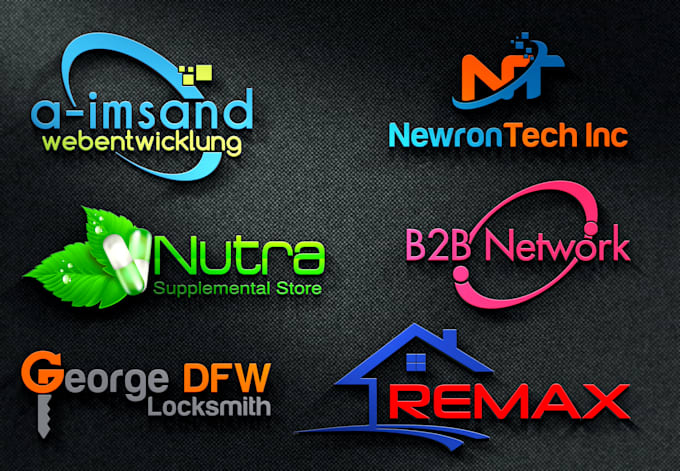 design 3 professional brand logo for your business