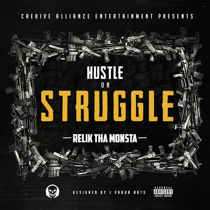 Design an dope album cover art by Varuntiwarii