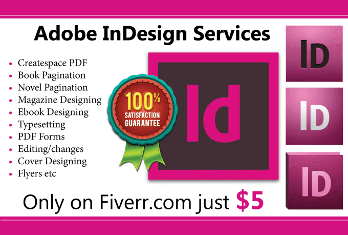 indesign projects for beginners