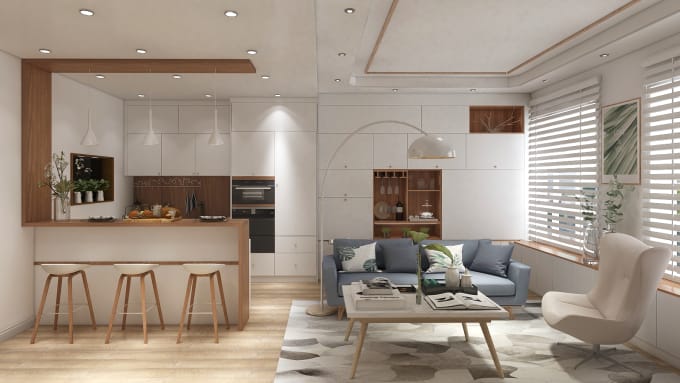 Cucine Arredare Open Space 35 Mq Progetto Open Space 30 Mq