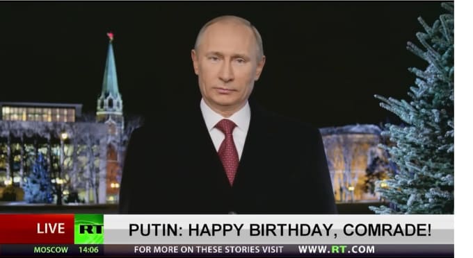 Wish A Happy Birthday From Vladimir Putin By Maxim1980