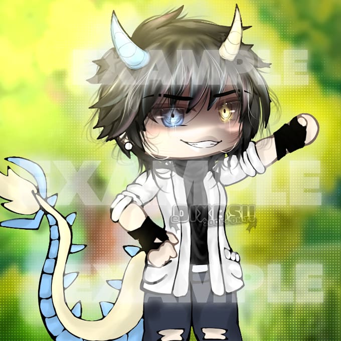 edit your gacha oc in my editing style