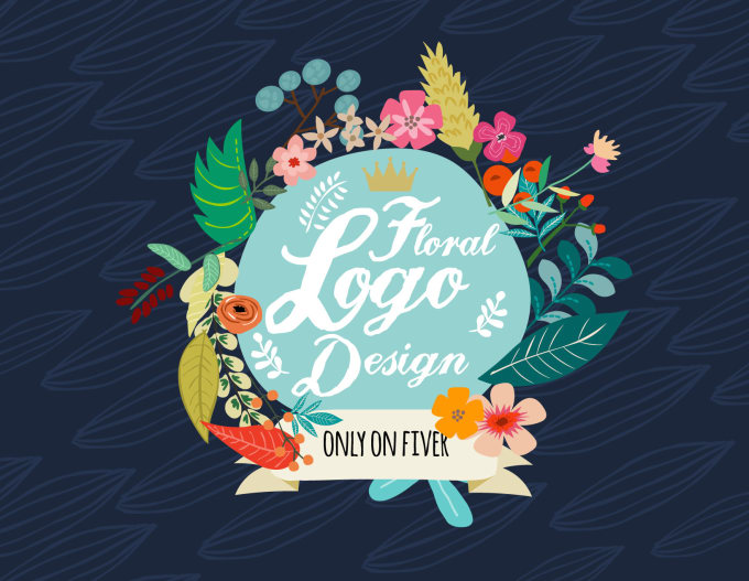 Design a floral logo in my style by Maurodq