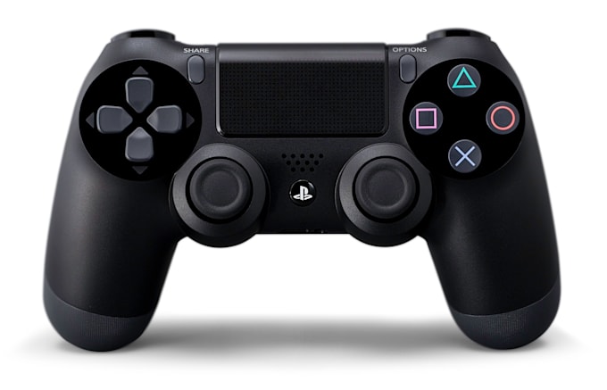 send you a psd file of a ps4 controller template by jpromotionz