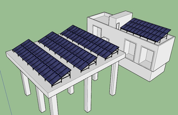 Solar System In Autocad Design Solar Pv Systems On Helioscope, Open