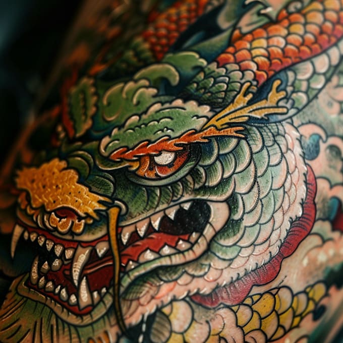 Draw you a design with traditional tattoo style by Sushuha32