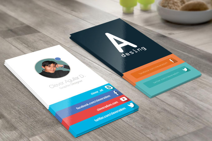 Business Card Desing Modern Free Psd By Cleveradom