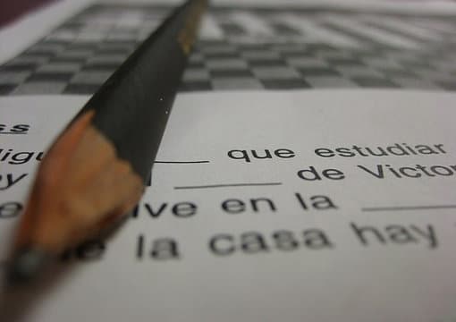 i have finished my homework in spanish