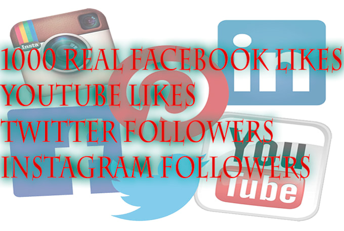 i will add 1000 facebook youtube likes twitter followers - how to get 1000 followers on instagram youtube