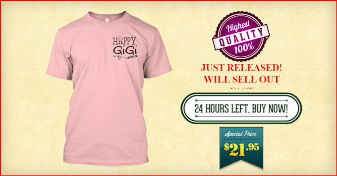 Design Facebook Ad Banner For Your Teespring Ad Campaign By Graphicsme