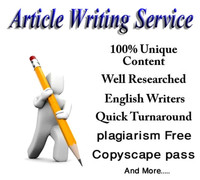 high quality article writing service