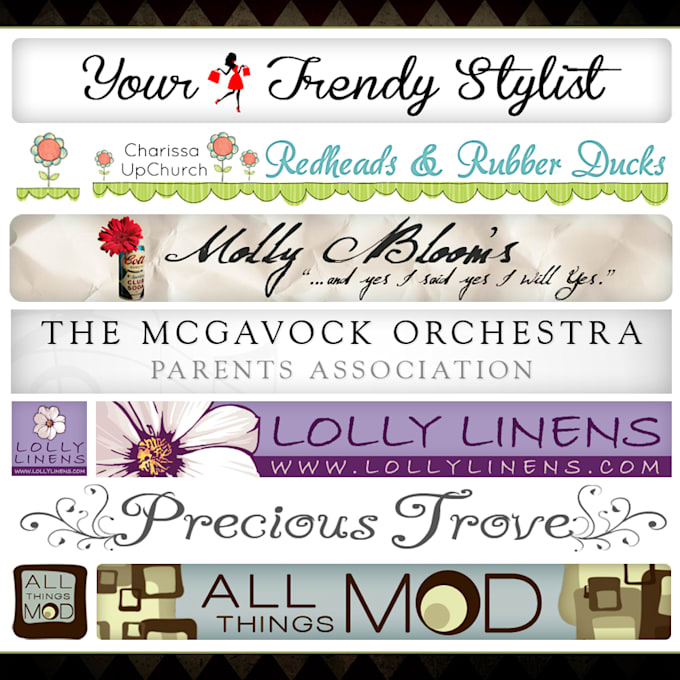 Design Simple Banner Ads For Etsy Website Etc By Heatherupchurch