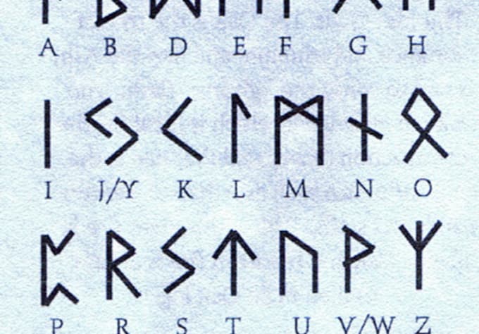 write your name or a phrase in icelandic runic alphabet by