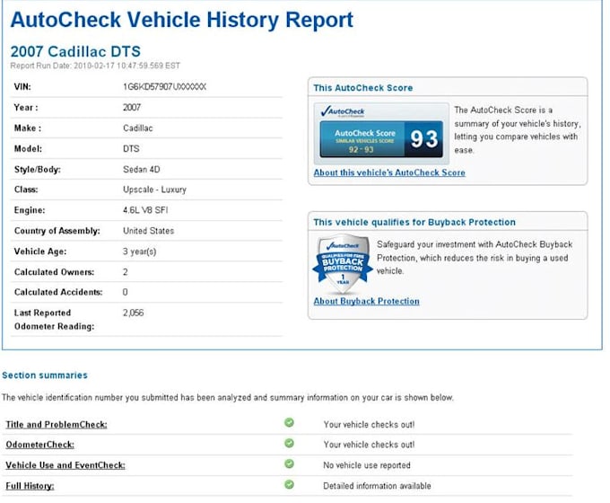 Autocheck Vs Carfax >> Send A Full Carfax And Autocheck Report Very Quick Autocheck Vs Carfax >> Send A Full Carfax And Autocheck Report Very Quick