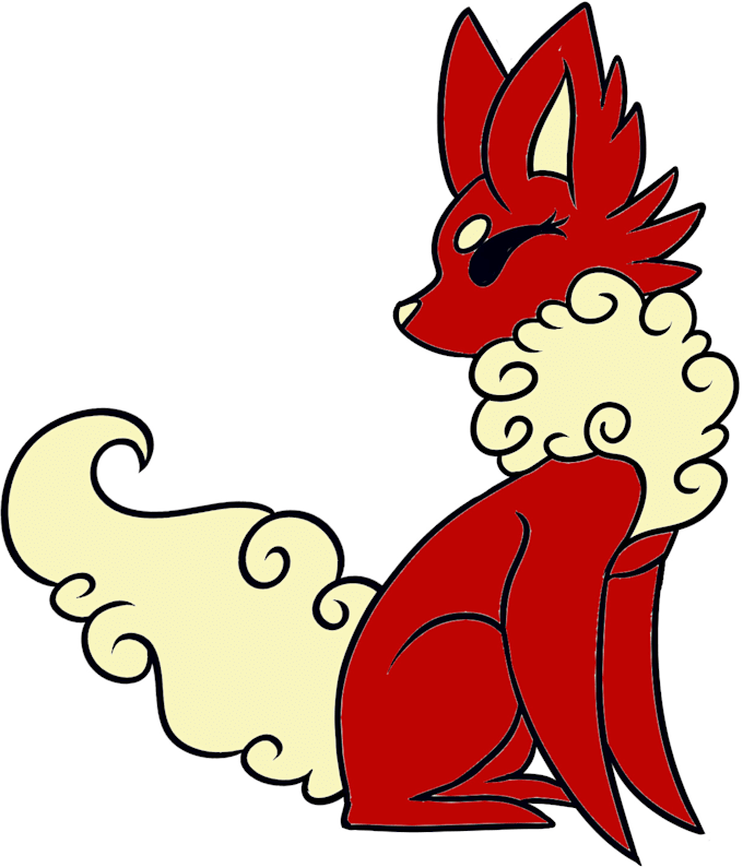 Make you a sugar fox character by Kymperson