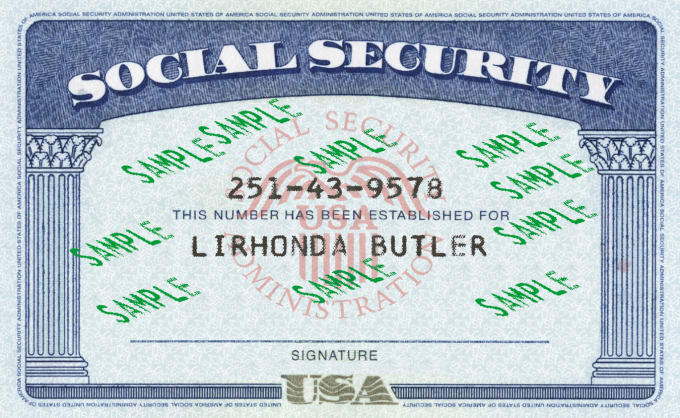 number with social d security dl, 1hours Clippingpath247 within Modify by ssn novelty your