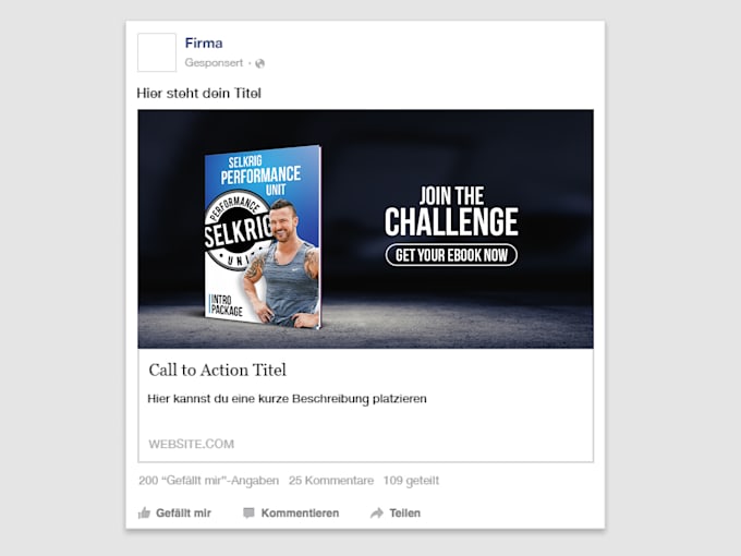 Design A Facebook Ad Banner To Boost Your Conversion Rate By Hamza99