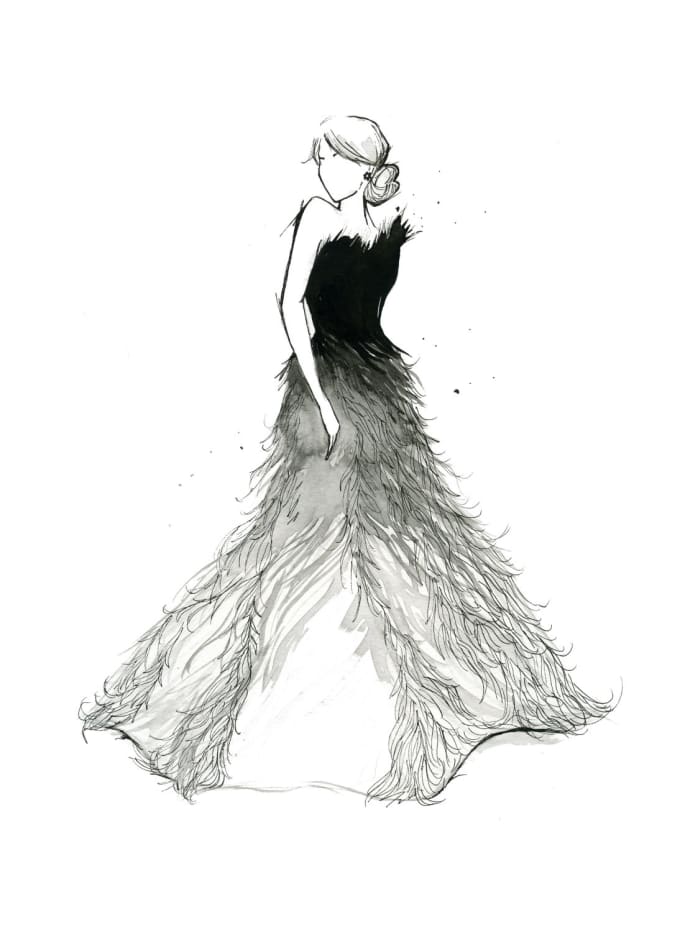 Draw Beautiful Fashion Illustrations By Aysha11