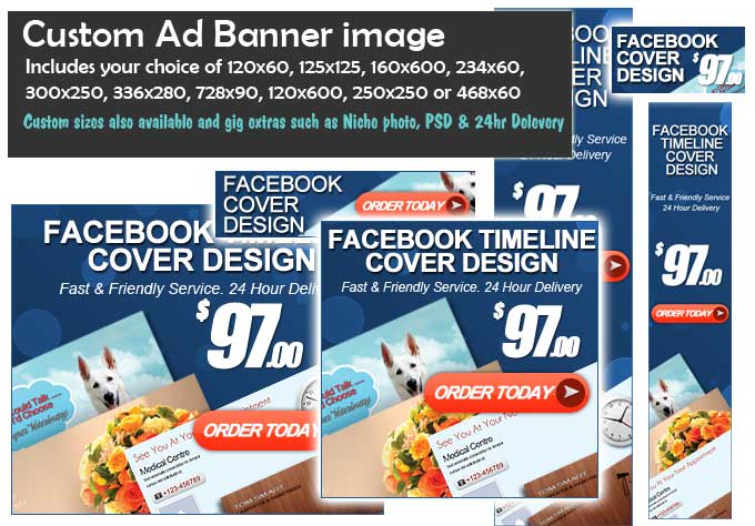 Design An Ad Banner To Advertise Sites Or Products By Gearguy