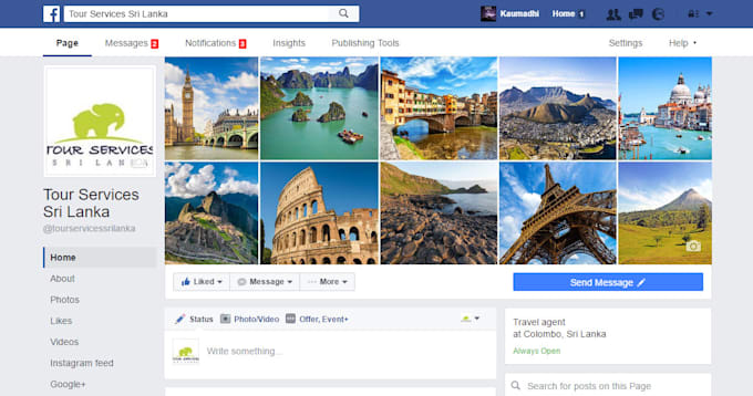 Create A Professional Facebook Page Free Cover Banner Design By