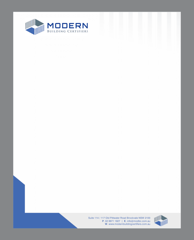 design a professional letterhead including jpeg and ms word format