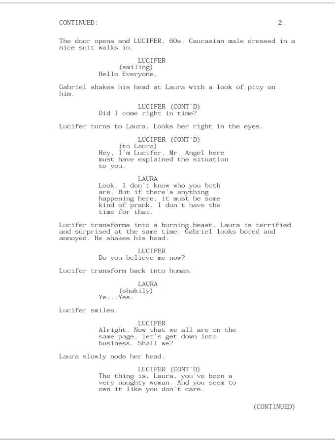 about time movie script