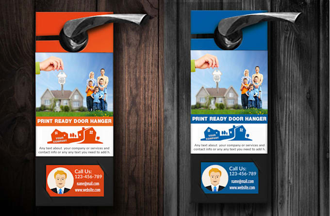 Do Door Hanger Design For Your Business By Nthamali85