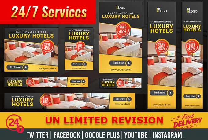 Design Amazing Social Media Cover Or Banner Ads By Mannanuser