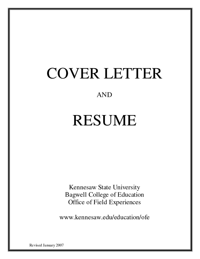 resume and cover letters Resumes a resume is one of the most important tools of job seeking the resume and the cover letter are what get you in the door to the employment interview. resume and cover letters Resumes a resume is one of the most important tools of job seeking the resume and the cover letter are what get you in the door to the employment interview.