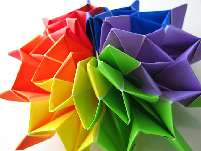 Make You An Origami Firework By Trippingtree