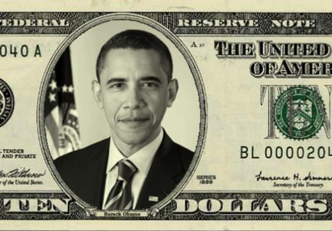 Add Your Face Or Graphics Provided To The Us 10 Dollar Bill With Your 