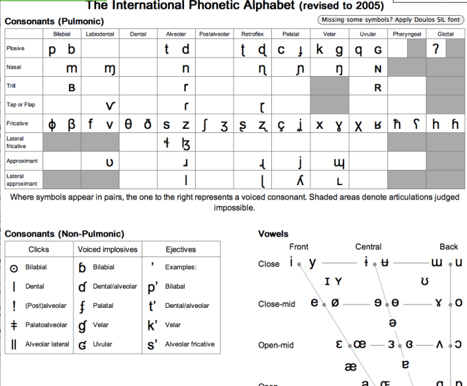 Transcribe your script into ipa format with notes by Brycerankins