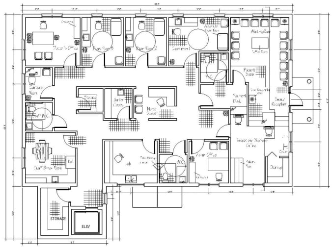 Do interior exterior and 2d  floor plan  with autocad  by 