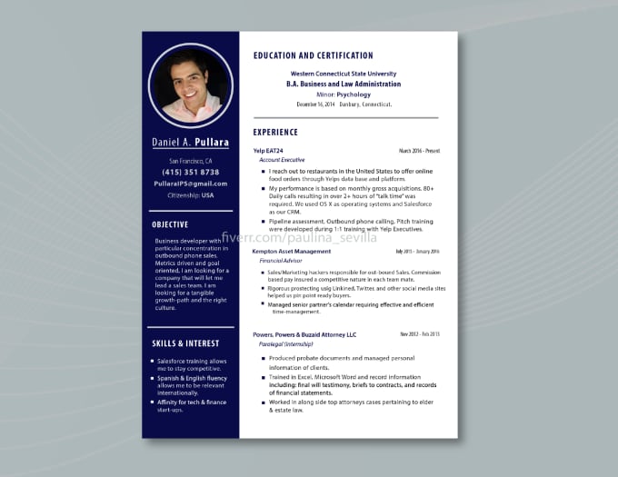 design cv  resume  curriculum vitae  cover letter by