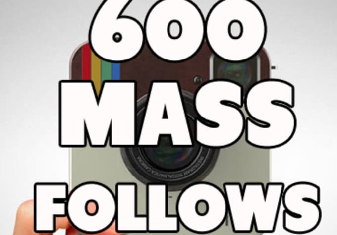 i will mass follow 600 instagramers with your instagram profile to get you 100 real follow back followers - instagram follow back accounts