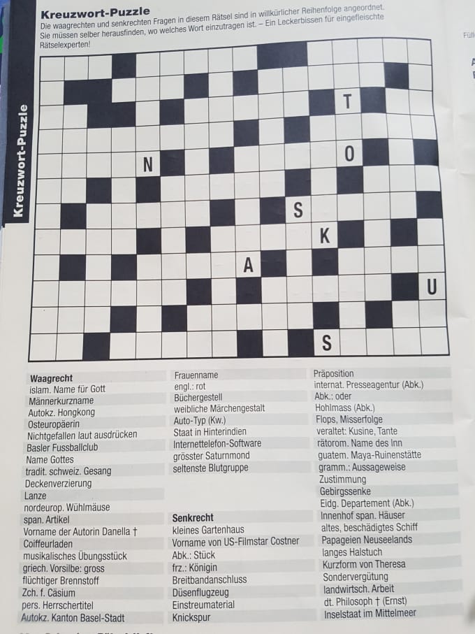 Create a custom themed crossword puzzle simple or complex by Light