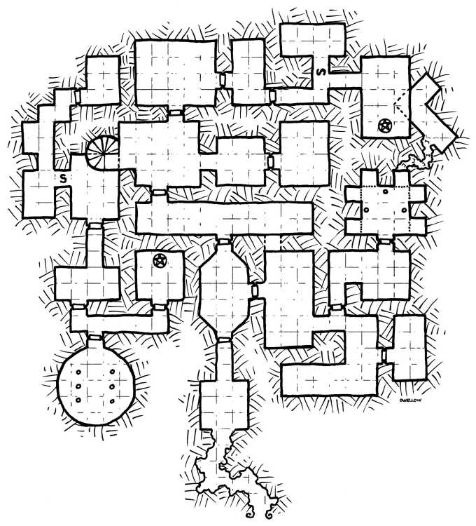 Draw dungeon maps for your campaign or project by Owellow