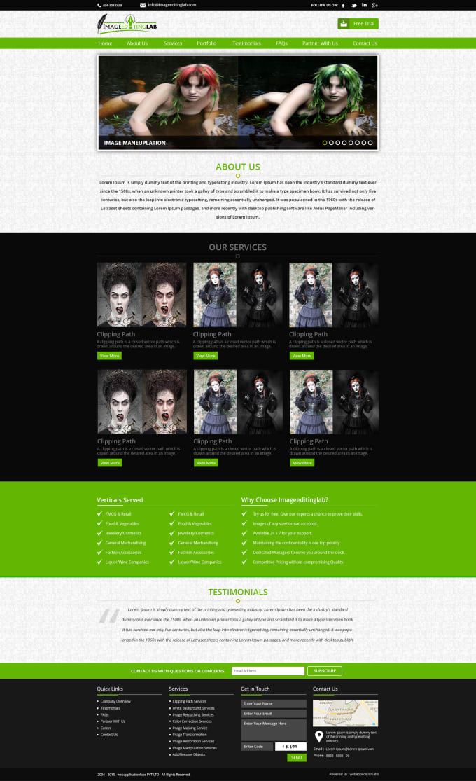 Home Pages Logo Banner Mockup Mailer Designe By Wowpuneet