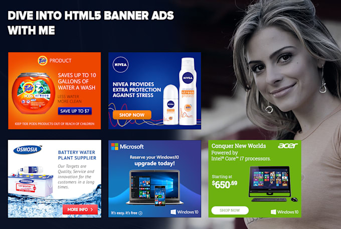Design Your Next Banner Ads By Yesiamrocks