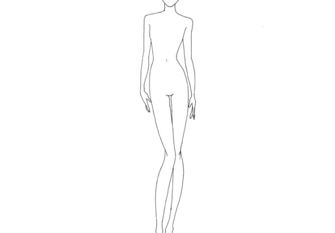 fashion illustrator templates