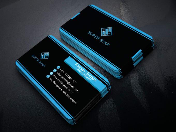 Design 2 Professional Business Card Within 24 Hours By Raihansuman209