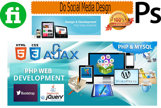 Design Banner Header Logo Social Media Covers By Ronicolor