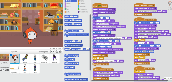 Scratch projects and games by Muhammadawais