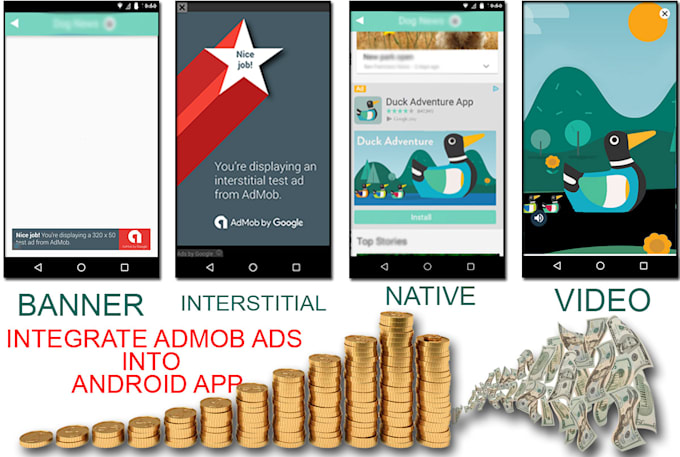 Integrate Admob Startapp On Android App Banner Interstitial By