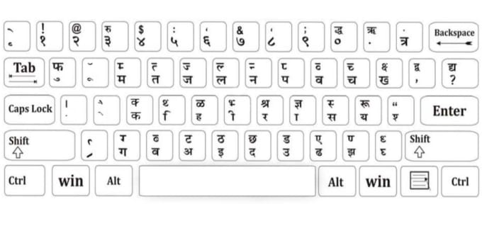 marathi fonts for word