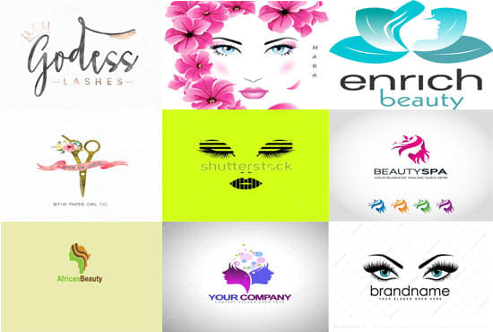 makeup artist logo design by Sjunaidsafdar