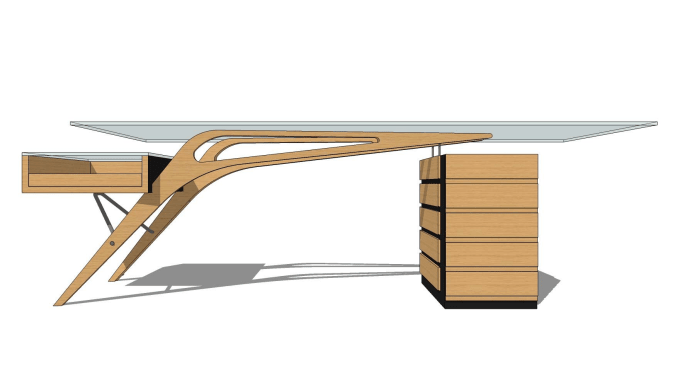 Design and 3d model your furniture in sketchup by Theautocadguy
