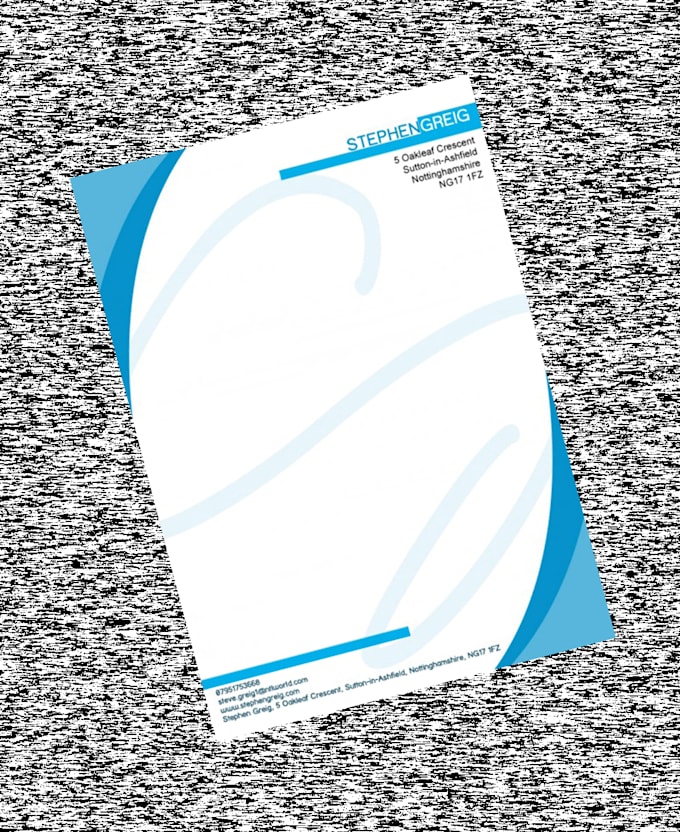 Design custom company letter pad with professional look by Mohammadmaniq